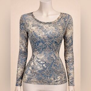 Karen Kane Sheer Top Size Large
Greens & Beige Earth Tones